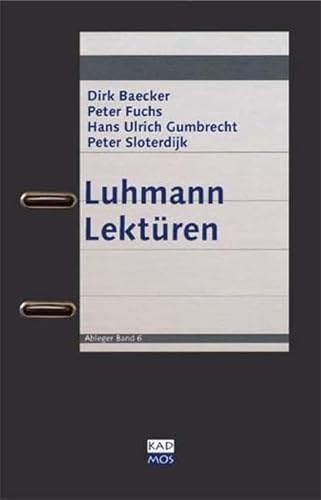 Luhmann Lektüren (Ableger)